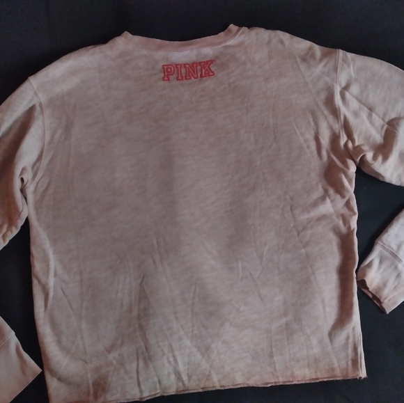 Pink by Victoria's Secret University of Houston lightweight sweatshirt, size S - Picture 5 of 10